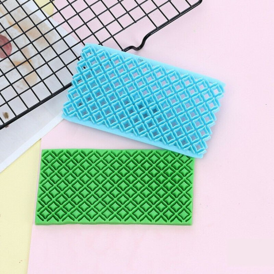 Fondant Quilt Embosser Mould Style 11